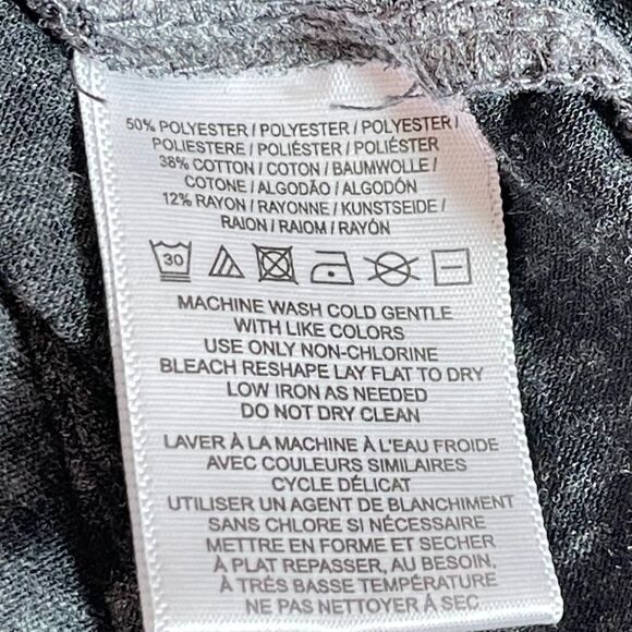 We The Free Breezy Burnout Black/Grey Swing Top - Picture 4 of 7